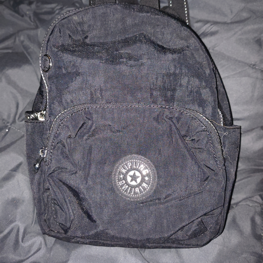 Kipling Black Mini Backpack